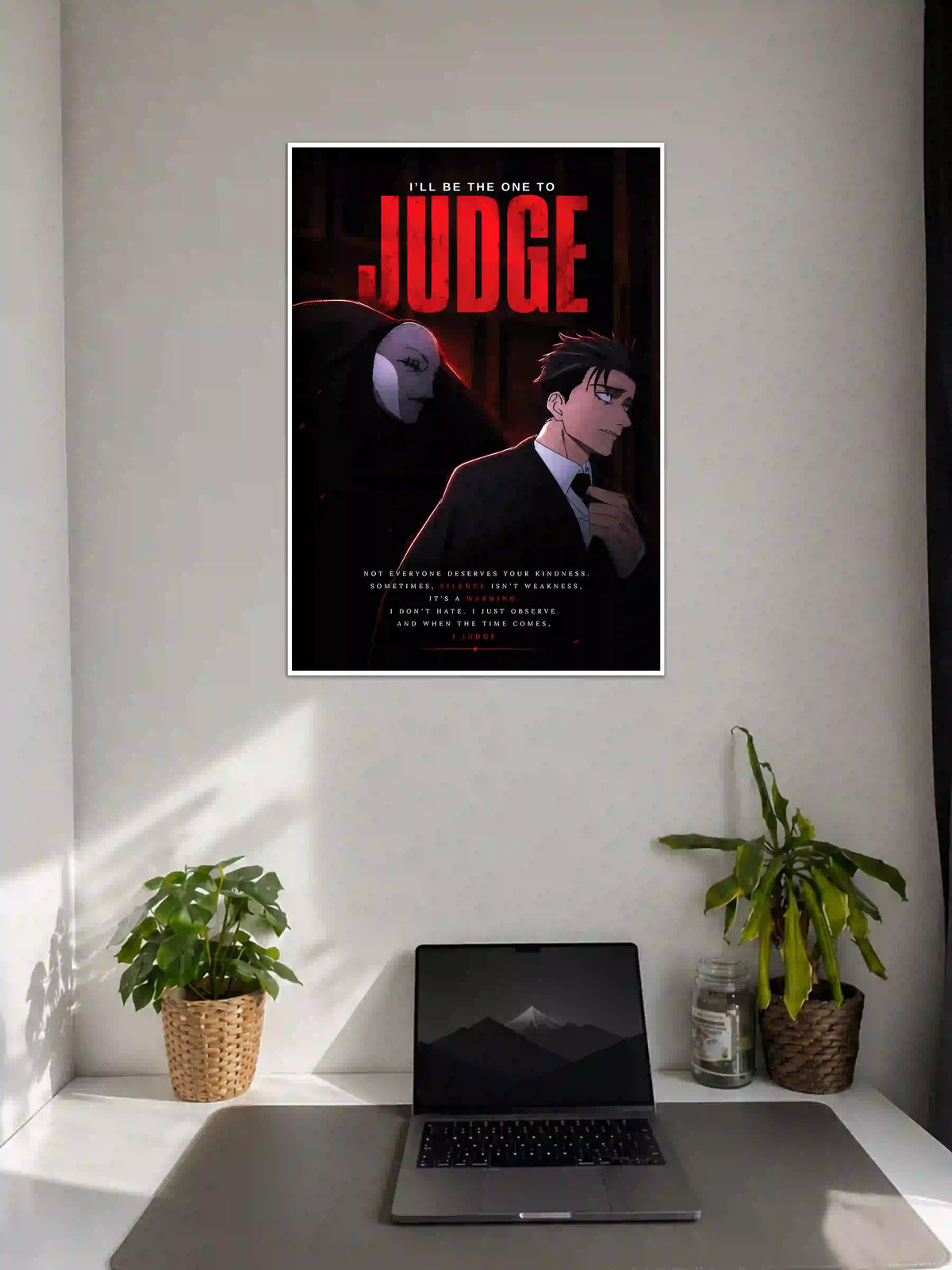 Aki Hayakawa Judge Chainsaw Man Poster on Wall - Poster Voster
