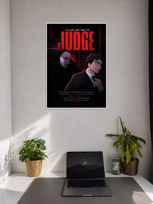 Aki Hayakawa Judge Chainsaw Man Poster on Wall - Poster Voster