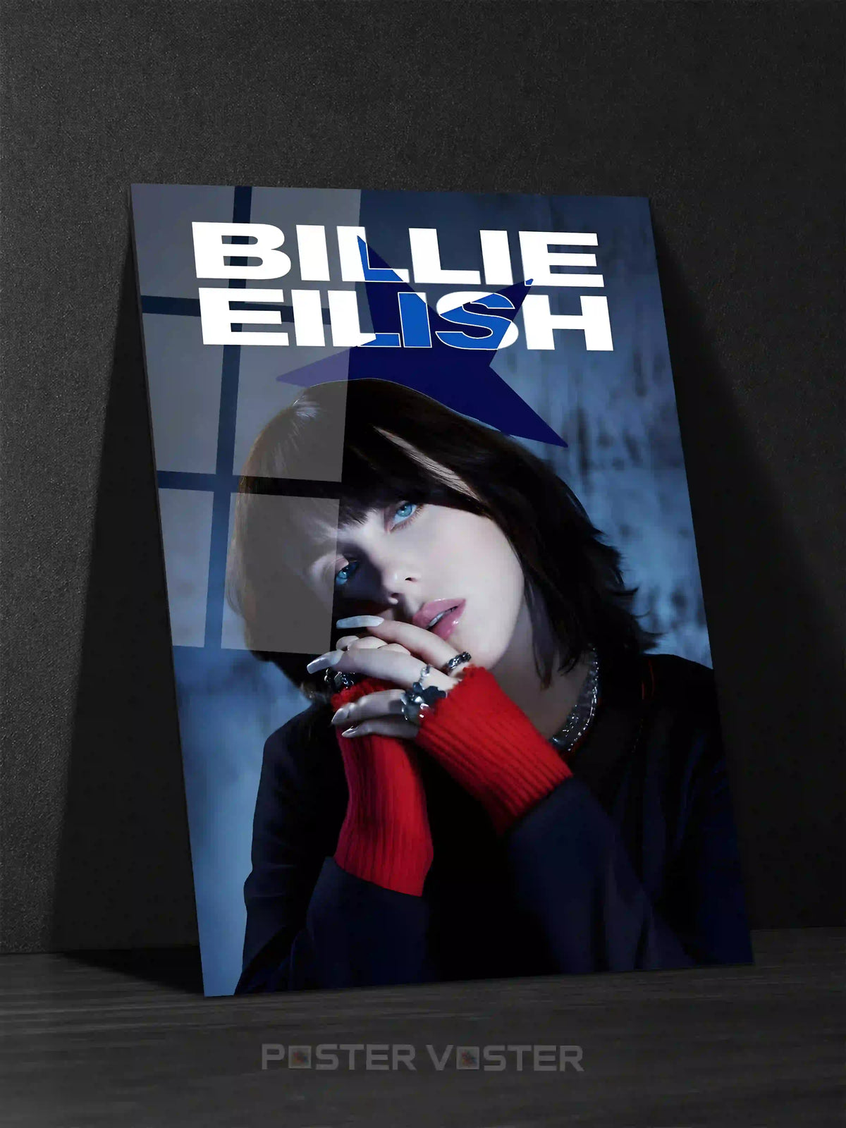 Billie Eilish Metal Poster Main Image - Poster Voster