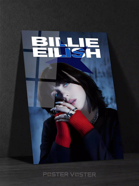 Billie Eilish Metal Poster Main Image - Poster Voster