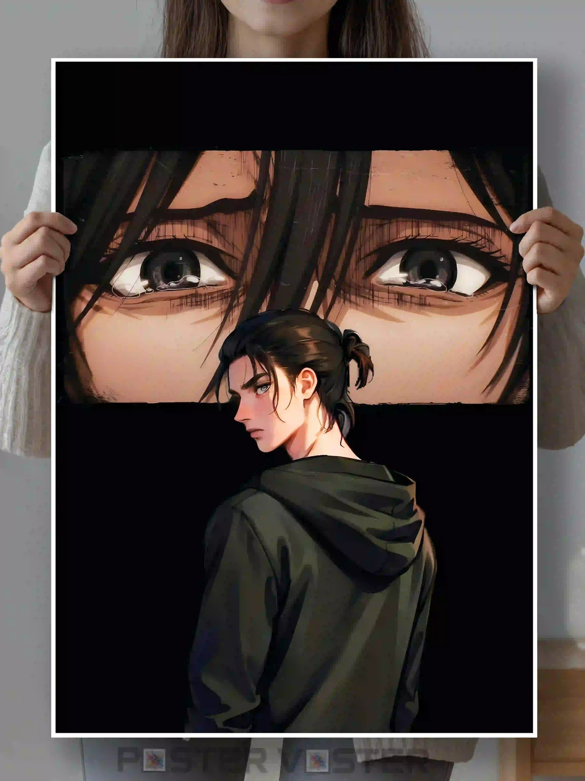 Eren Yeager & Mikasa Ackerman Poster Main Image - Poster Voster
