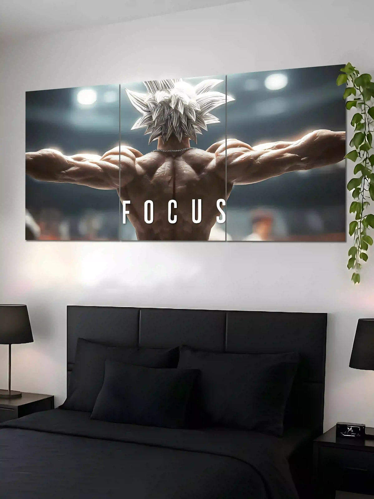 Focus Motivational 3 Piece Split Poster - Poster Voster