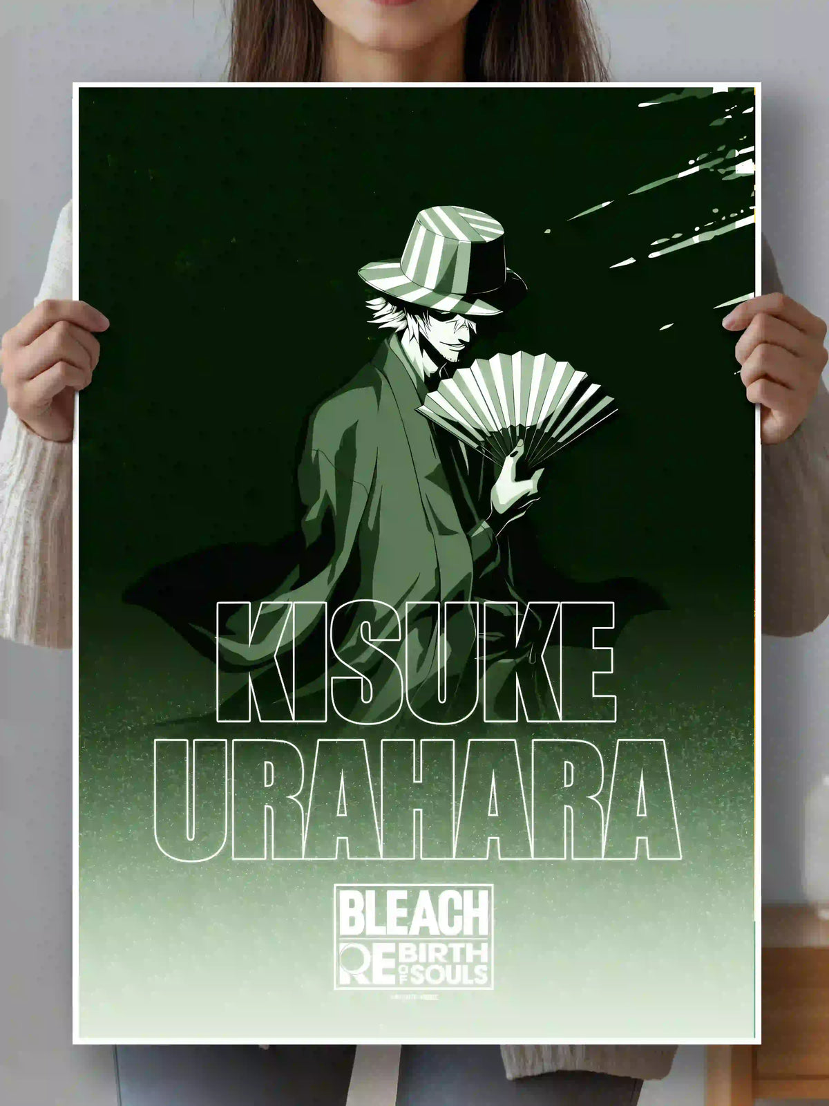 Kisuke Urahara Bleach Anime Poster Main Image - Poster Voster