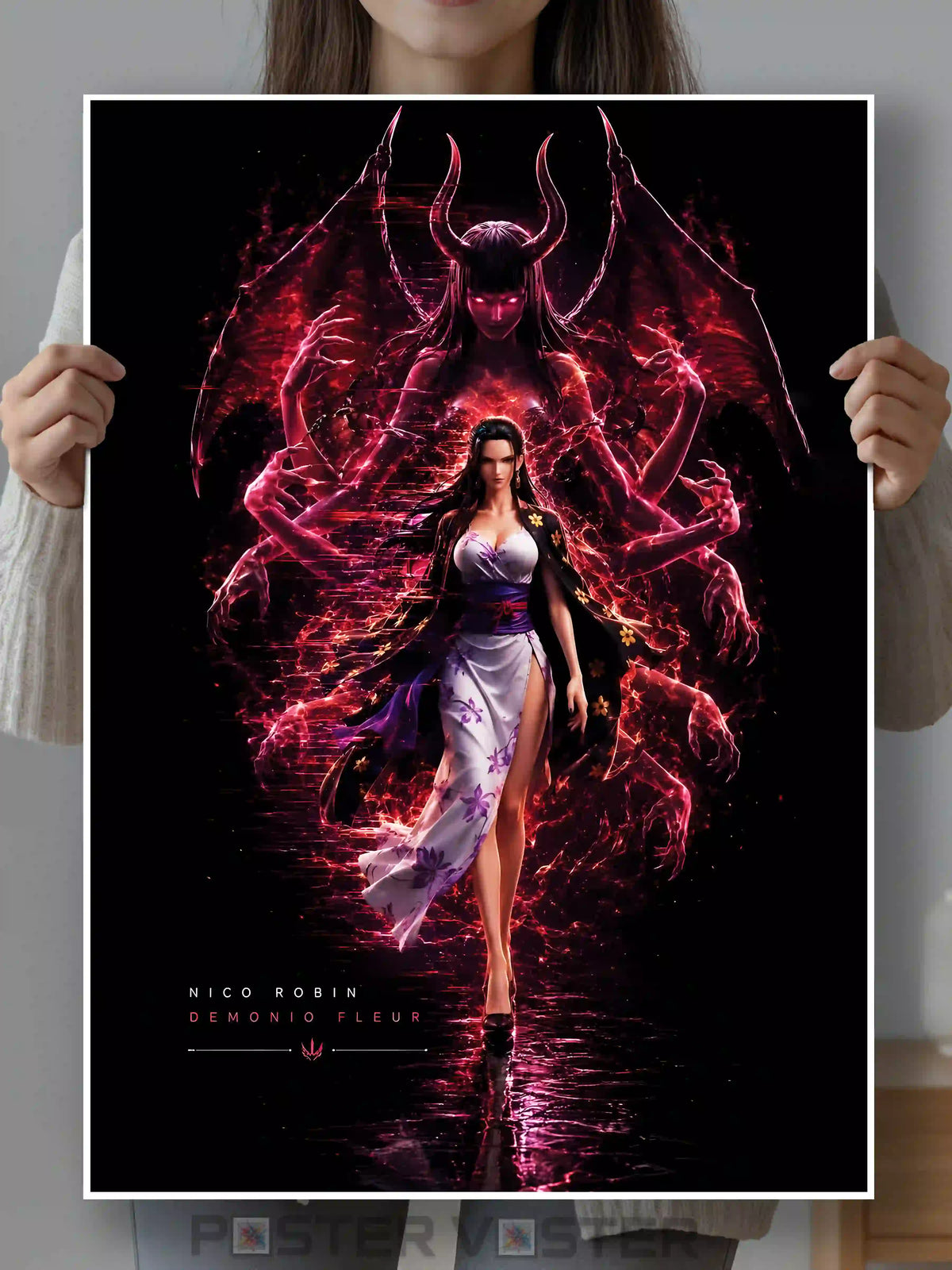 Nico Robin Demonio Fleur Poster Main Image - Poster Voster