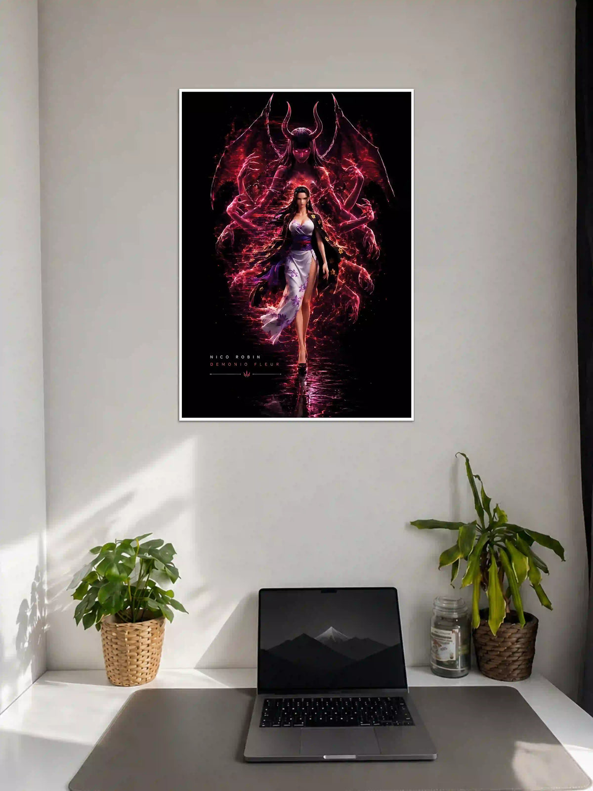 Nico Robin Demonio Fleur Poster on Wall - Poster Voster