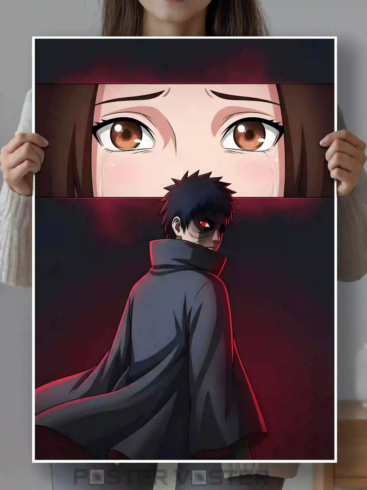 Obito & Rin Tragic Love Naruto Poster Main Image - Poster Voster