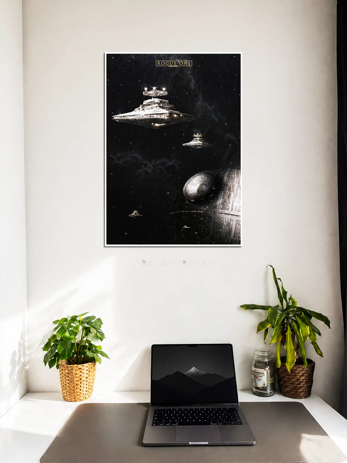 Rogue One Star Wars Movie Poster on Wall - Poster Voster