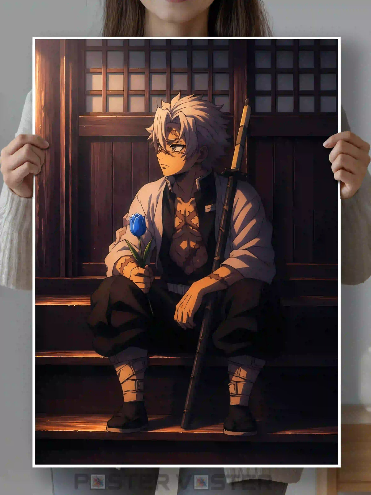 Sanemi Demon Slayer Poster Main Image - Poster Voster