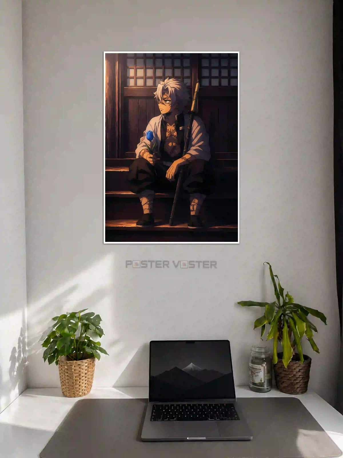 Sanemi Demon Slayer Poster on Wall - Poster Voster