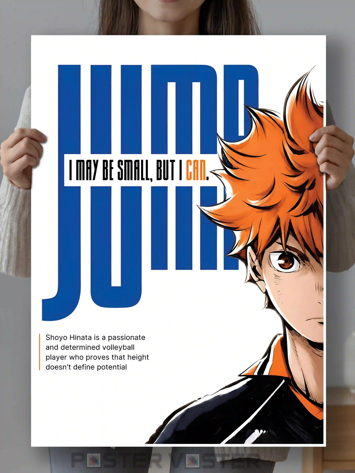 Shoyo Hinata Haikyu!! Anime Poster Main Image - Poster Voster