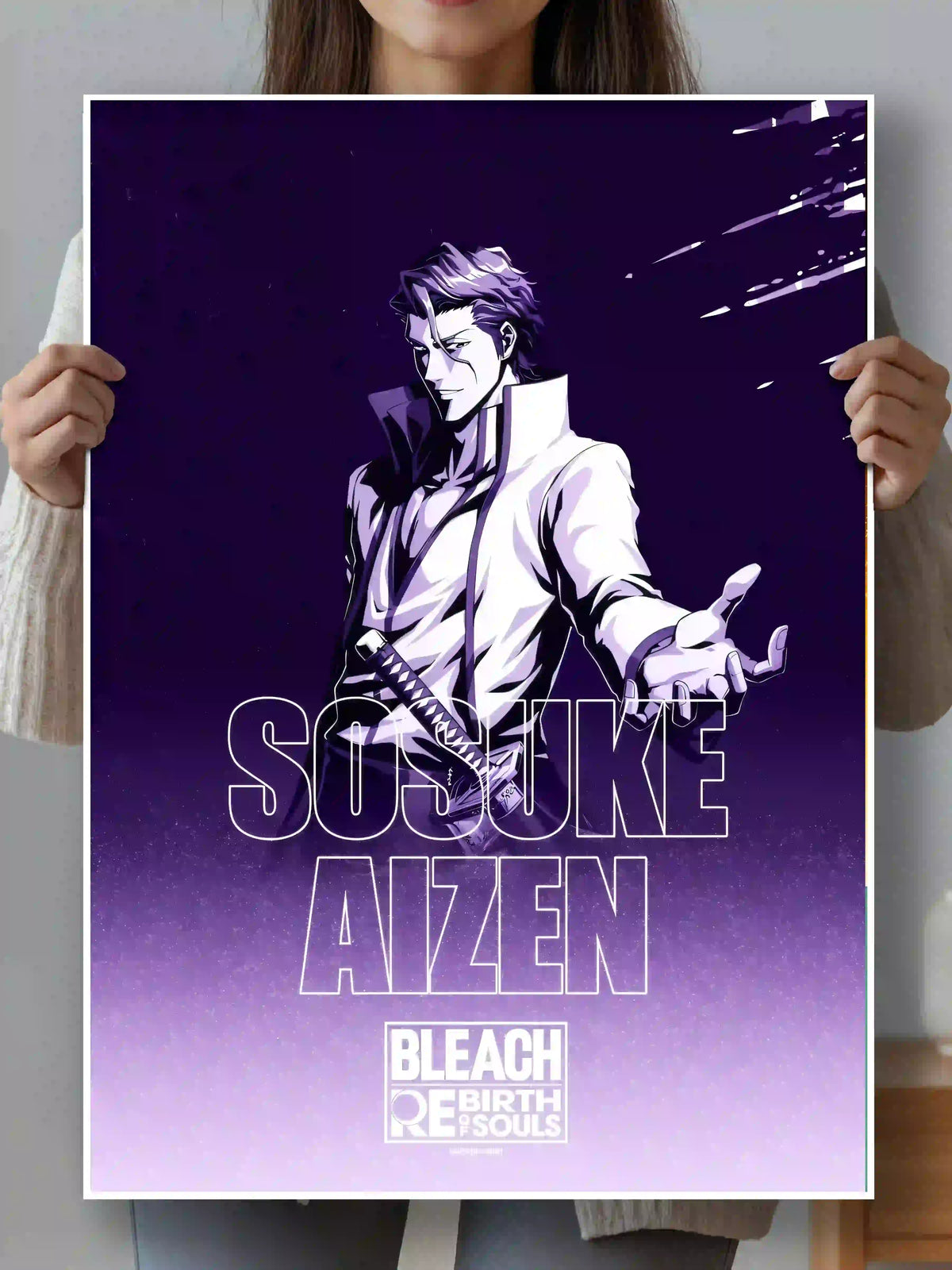 Sosuke Aizen Bleach Anime Poster Main Image - Poster Voster