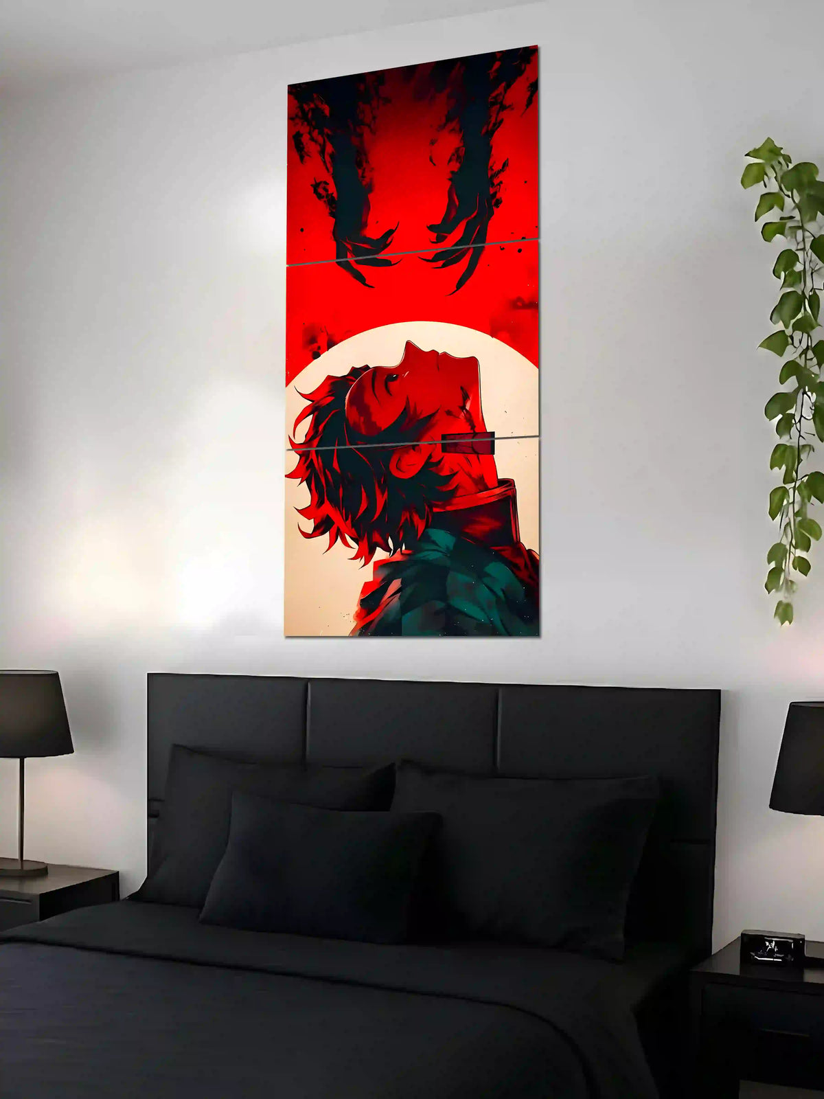 Tanjiro Kamado 3 Piece Split Poster - Poster Voster
